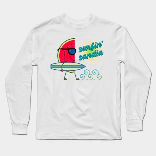 Surfin 'Sandia Long Sleeve T-Shirt